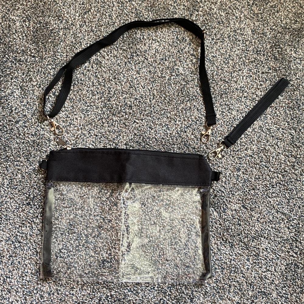 Clear back/ concert/ festival 9x7inches